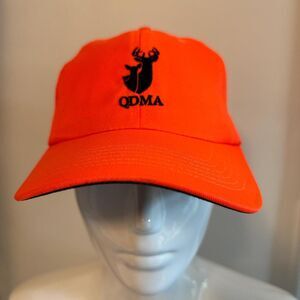Blaze Orange cap QDMA New men's hat One size hunting, fishing outdoors